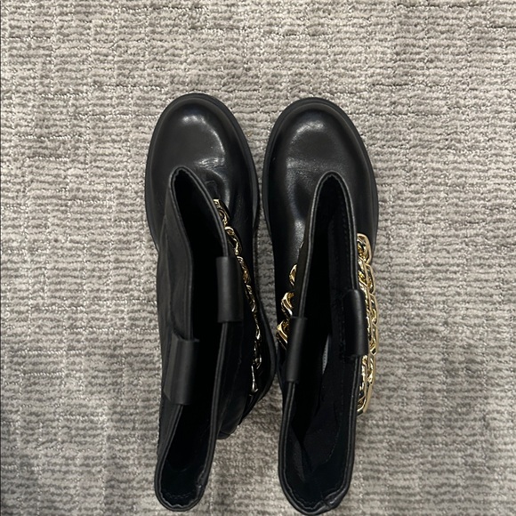 Steve Madden Womens Devotion Leather Slip On Mid-Calf Boots 7.5 - Picture 5 of 6